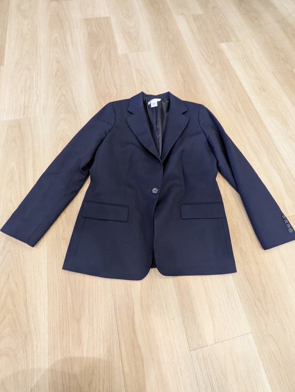 Pendleton Dark Navy Blue Wool Blazer Size 8